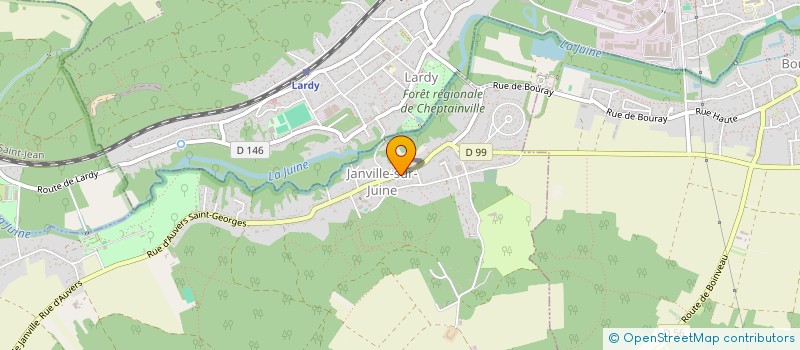 localisation de l'entreprise B.B.T à MELUN