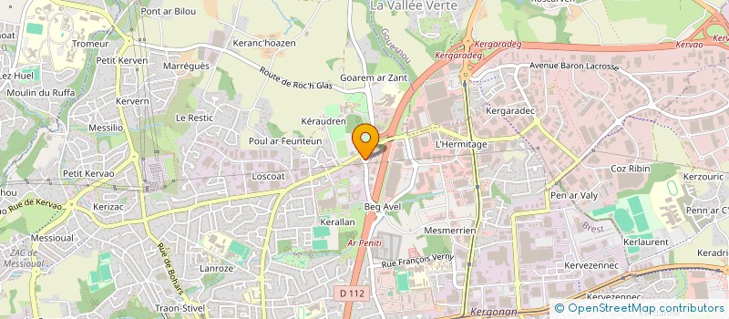 localisation de l'entreprise B&B TAKEOVER à BREST