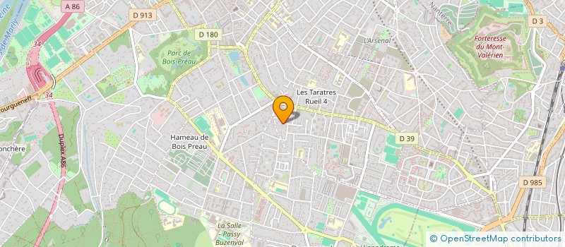 localisation de l'entreprise B&B TAXAC à RUEIL-MALMAISON