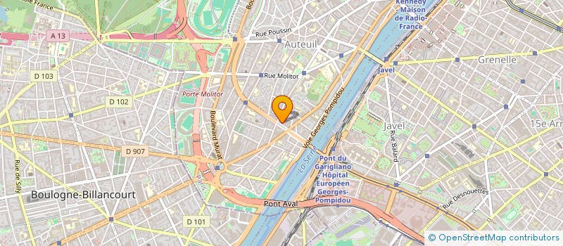 localisation de l'entreprise B&B TECHNOLOGIES à PARIS