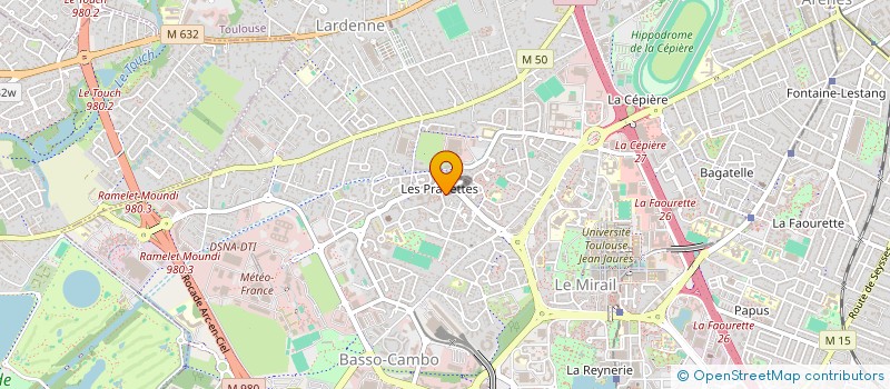 localisation de l'entreprise B. BARCELONE à TOULOUSE