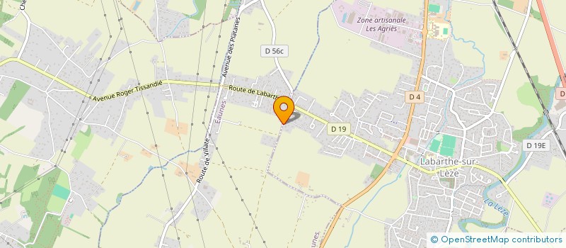 localisation de l'entreprise B BATIMENT SERVICES à LABARTHE-SUR-LEZE