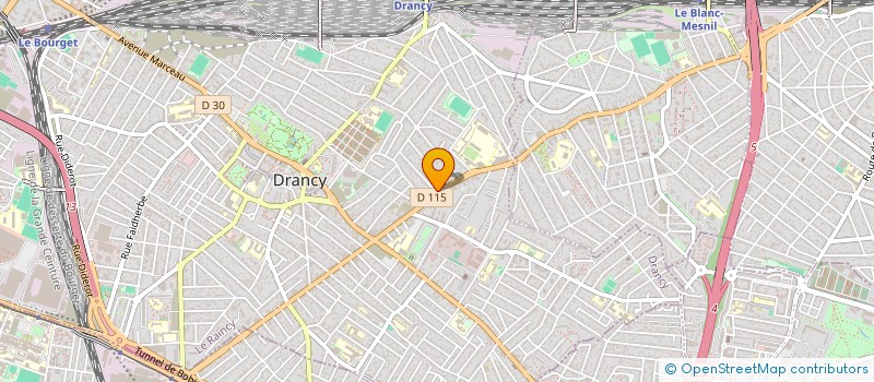 localisation de l'entreprise B&BELEC  DRANCY