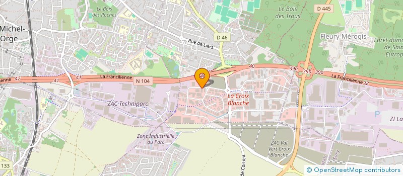 localisation de l'entreprise B.BOUTIQUE à SAINT-FARGEAU-PONTHIERRY