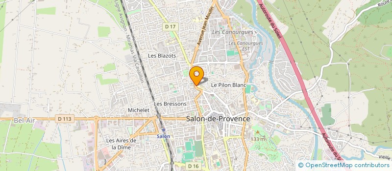 localisation de l'entreprise B & C à SALON-DE-PROVENCE