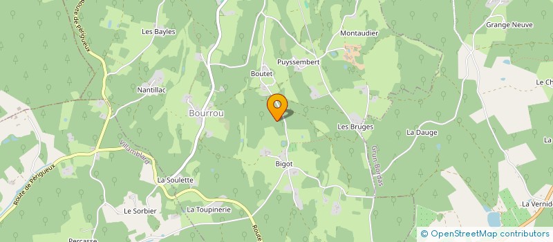 localisation de l'entreprise B.C AQUEDIM à MANZAC-SUR-VERN