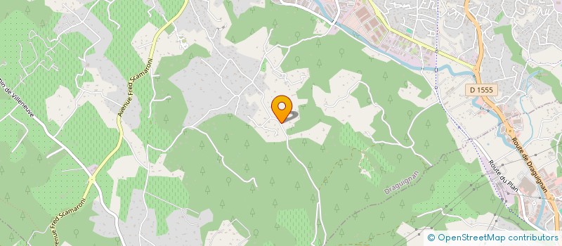 localisation de l'entreprise B C B G à DRAGUIGNAN