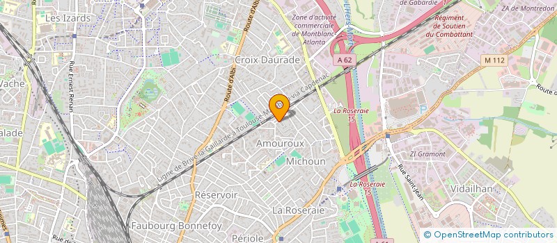 localisation de l'entreprise B C C COUVERTURE CHARPENTE à TOULOUSE