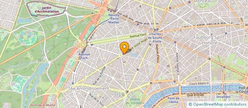 localisation de l'entreprise B&C CERCLE CAPITAL  PARIS