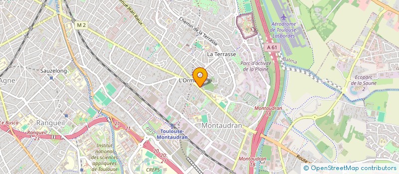 localisation de l'entreprise B.C CONDUITE à TOULOUSE