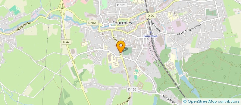 localisation de l'entreprise B.C COUVERTURE  FOURMIES