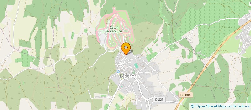 localisation de l'entreprise B C D  LEDENON