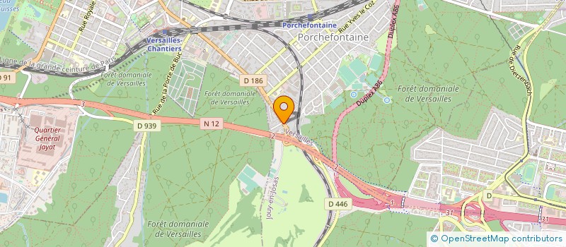 localisation de l'entreprise B.C.D.D  JOUY-EN-JOSAS