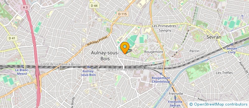 localisation de l'entreprise B C E à AULNAY-SOUS-BOIS