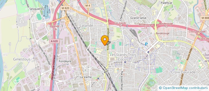 localisation de l'entreprise B&C EVENTS à TOULOUSE