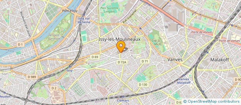localisation de l'entreprise B.C EXPERTISE, CONSEIL, ET VENTE à ISSY-LES-MOULINEAUX