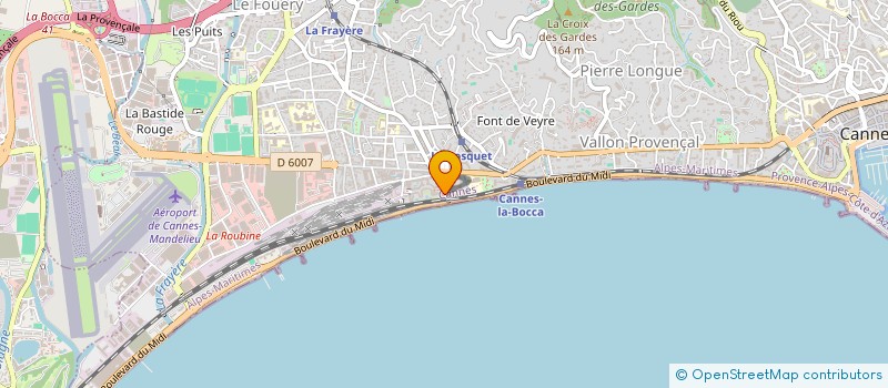 localisation de l'entreprise B C EXPERTISES à CANNES