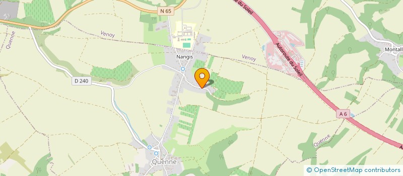 localisation de l'entreprise B.C.F.E.T. IMMOINVEST  QUENNE