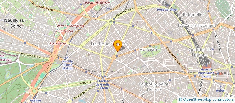localisation de l'entreprise B C G S à PARIS