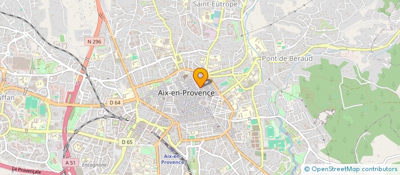 localisation de l'entreprise B&C HOLDING à AIX-EN-PROVENCE