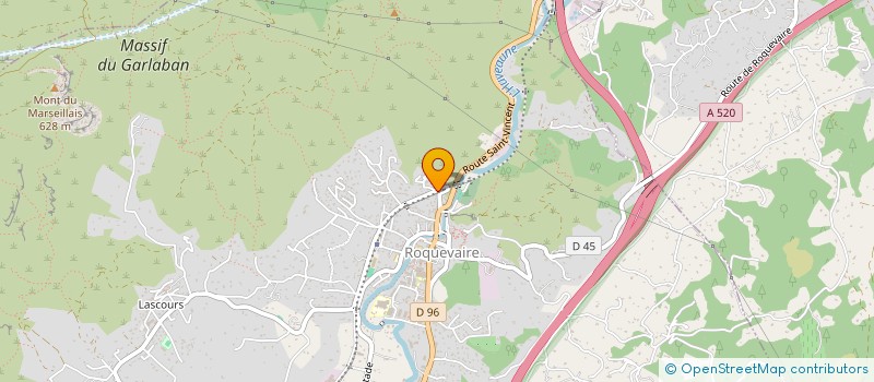 localisation de l'entreprise B&C HOUSING  ROQUEVAIRE