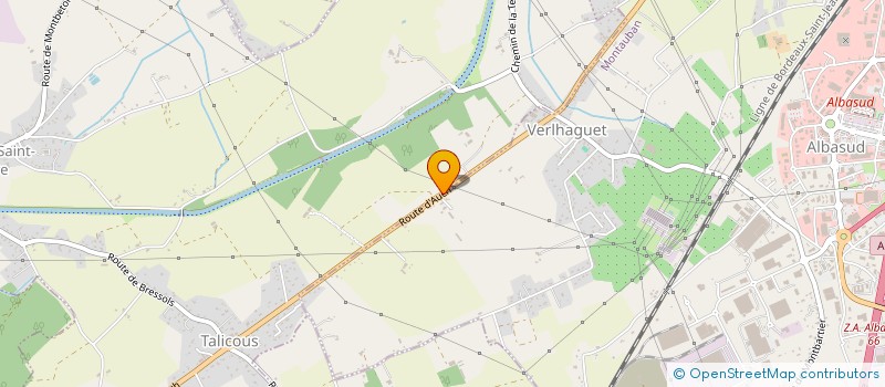 localisation de l'entreprise B.C.I.  MONTAUBAN