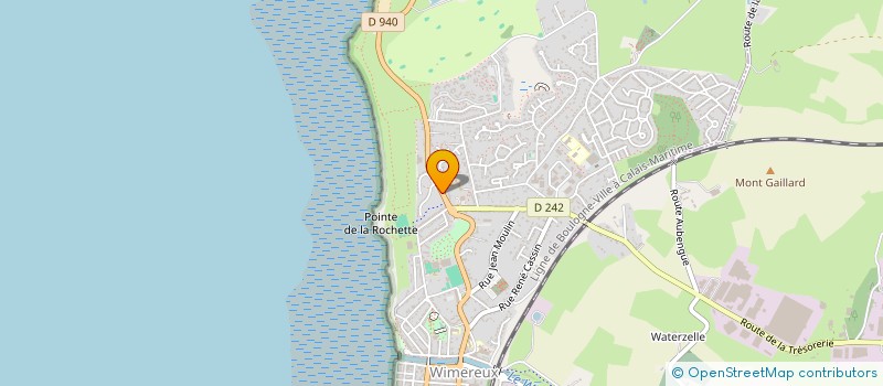 localisation de l'entreprise B&C IMMO  WIMEREUX