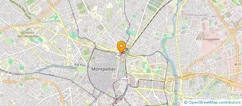 localisation de l'entreprise B.C.IMMOBILIER  MONTPELLIER