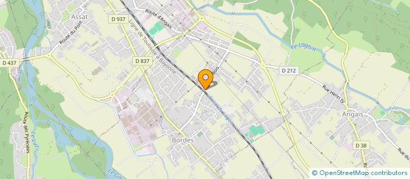 localisation de l'entreprise B&C IMMOBILIER  BOEIL-BEZING