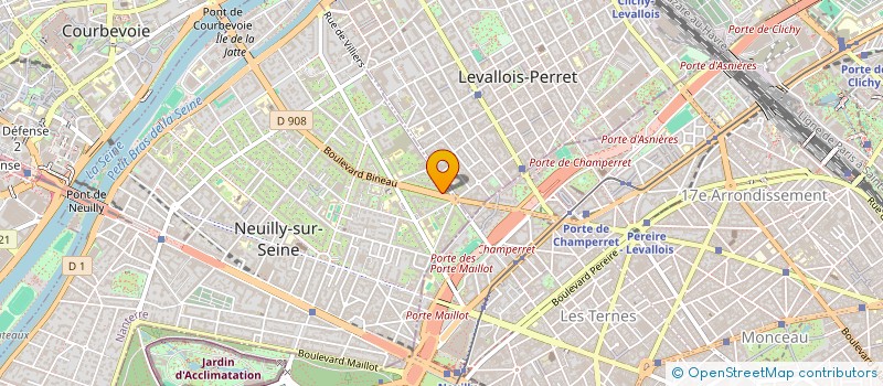 localisation de l'entreprise B.C.L à NEUILLY-SUR-SEINE