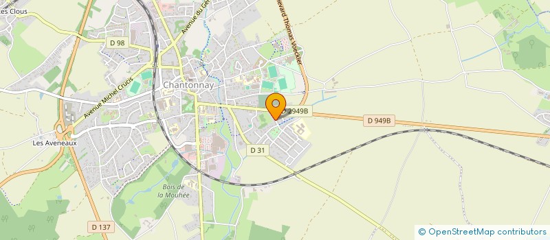 localisation de l'entreprise B.C. LOC à SAINT-PROUANT