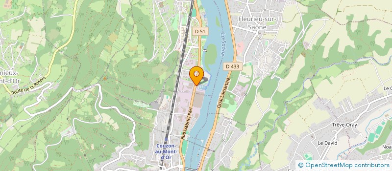 localisation de l'entreprise B C LYON NAUTIC  ALBIGNY-SUR-SAONE