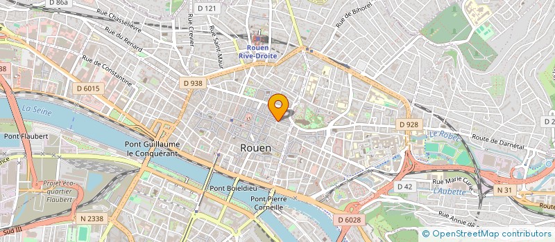 localisation de l'entreprise B C M à ROUEN