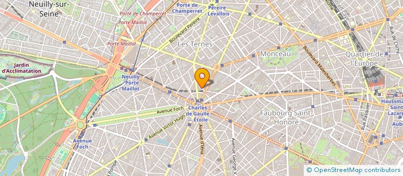 localisation de l'entreprise B.C.M.S.  PARIS