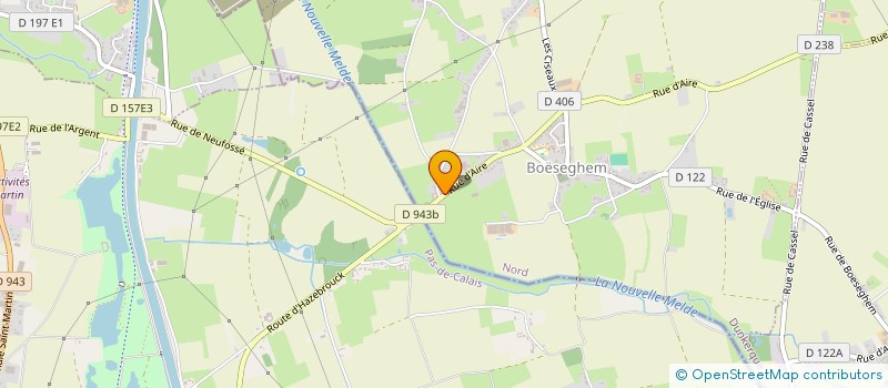 localisation de l'entreprise B&C MENUISERIES  BOESEGHEM