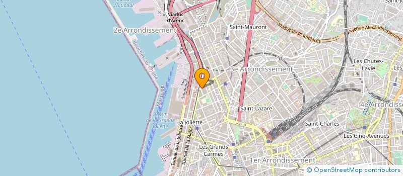 localisation de l'entreprise B C N FINANCE à MARSEILLE