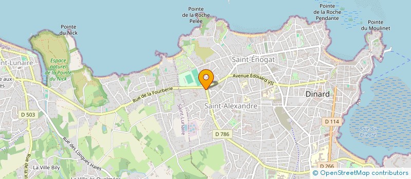 localisation de l'entreprise B.C.O  DINARD