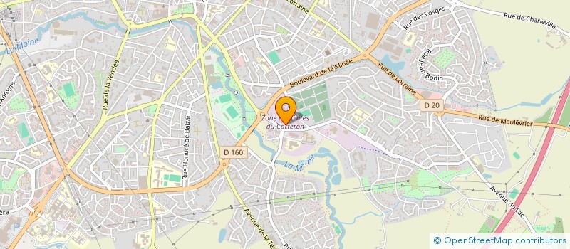 localisation de l'entreprise B C P à CHOLET