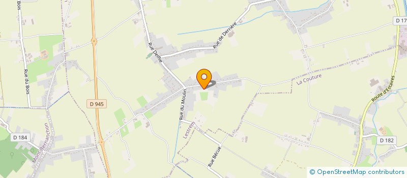 localisation de l'entreprise B.C.P.L  LESTREM