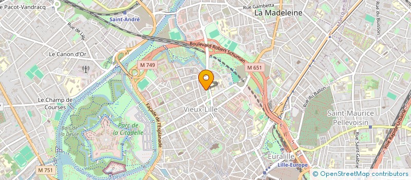 localisation de l'entreprise B & C PRESTIGE à LILLE