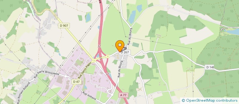 localisation de l'entreprise B.C. RENOVATION  VARENNES-VAUZELLES