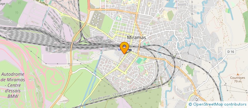 localisation de l'entreprise B & C REVET'BAT à MIRAMAS