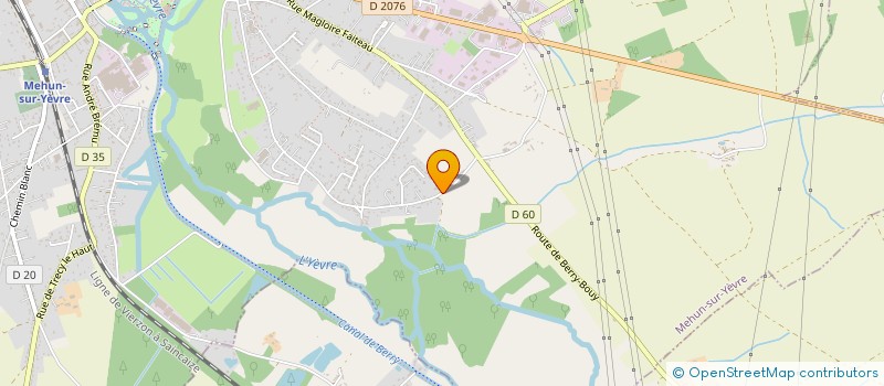 localisation de l'entreprise B.C.S  MEHUN-SUR-YEVRE