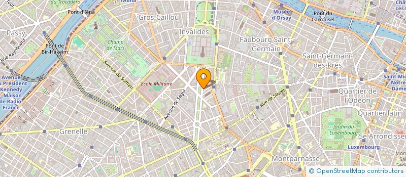 localisation de l'entreprise B&C TC INVEST  PARIS