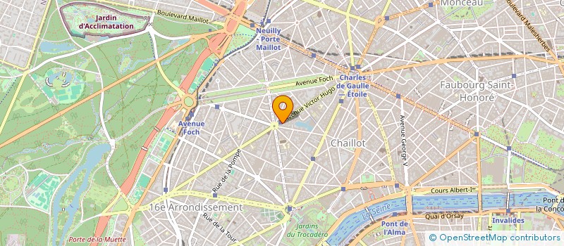 localisation de l'entreprise B&C WILSON  PARIS