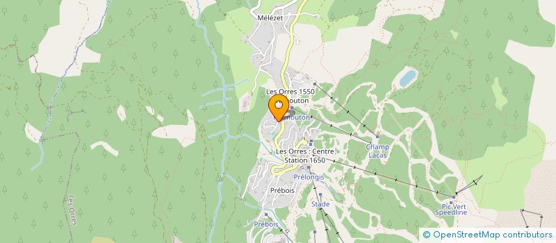 localisation de l'entreprise B CEAS CORP à LES ORRES