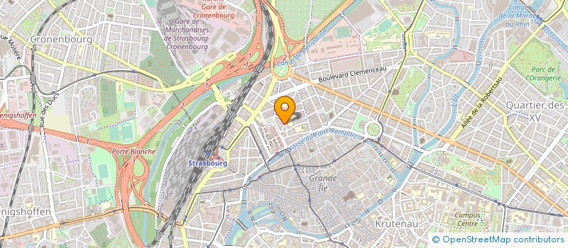 localisation de l'entreprise B CIS FRANCE TRAVAIL TEMPORAIRE à STRASBOURG