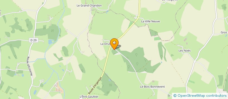 localisation de l'entreprise B CLEAN à SAINT-SAUVEUR-DE-CARROUGES