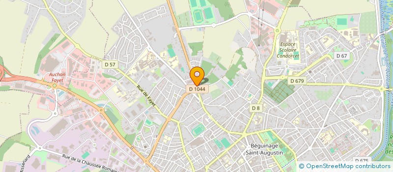 localisation de l'entreprise B CLUB à SAINT QUENTIN