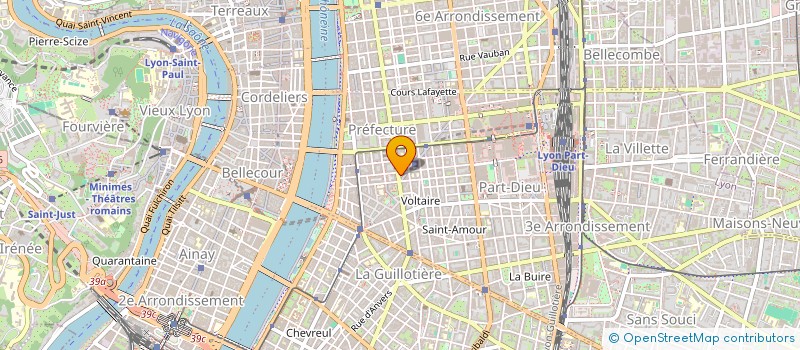 localisation de l'entreprise B&CO  LYON